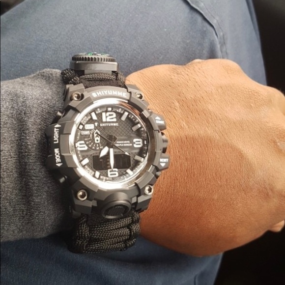 (SALE🔥) 7 in 1 Paracord Military Survival Watch - Picture 4 of 7